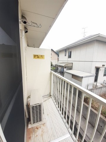 バルコニー　バルコニーがあります