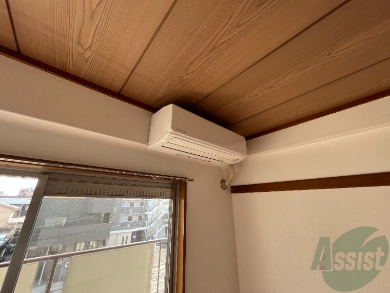 その他設備　エアコンが付いているので夏も冬も快適ですね～