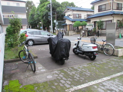 建物外観　（自転車＆バイク）駐輪可能