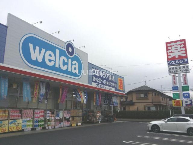 ドラックストア　ウエルシア水戸けやき台店（ドラッグストア）まで747m