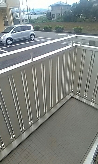 バルコニー　風通しがいいです。