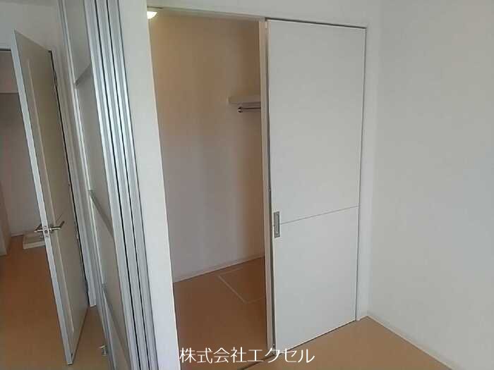 収納　ウォークインクローゼットです。