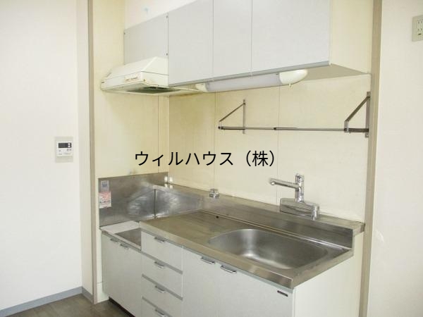 キッチン　ガスコンロ設置可！