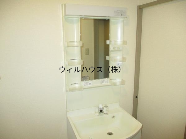 洗面設備　独立洗面台！