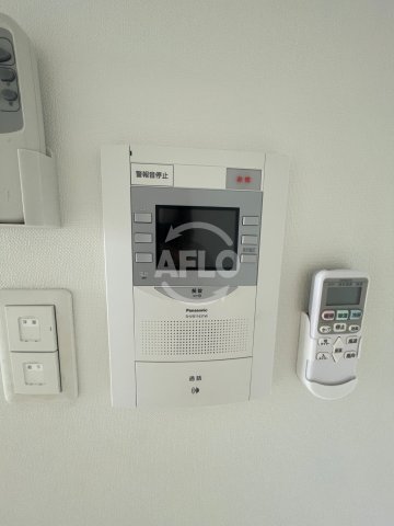 セキュリティ　Luxe田辺　モニター付きインターホン