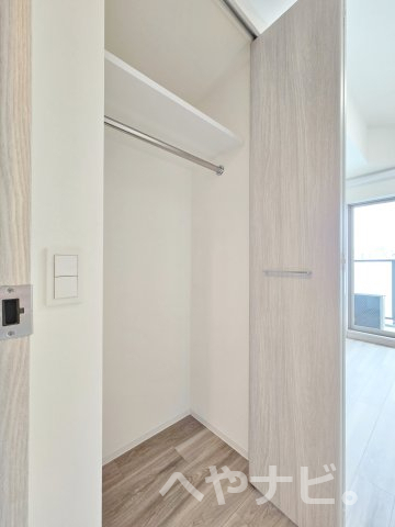 収納　★クローゼット　別号室の1Kのお写真です