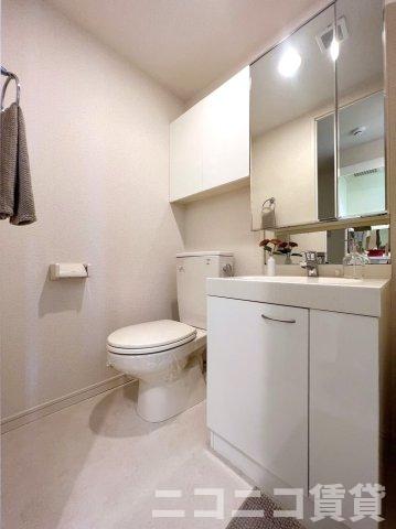 洗面設備　同型タイプの為、現状を優先します。