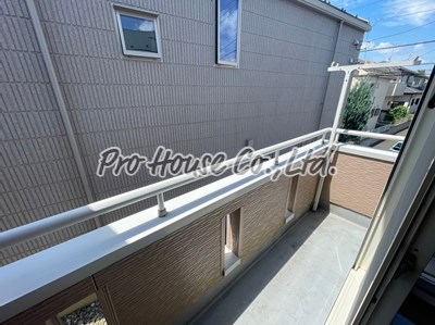 バルコニー　同間取りの別のお部屋の写真です。