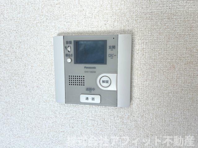 セキュリティ　TV付インターホン