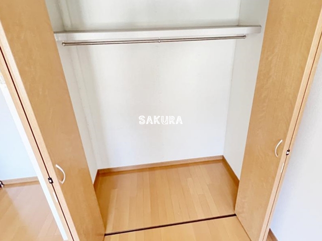 収納　お荷物の多い方でも安心のクローゼット付き♪