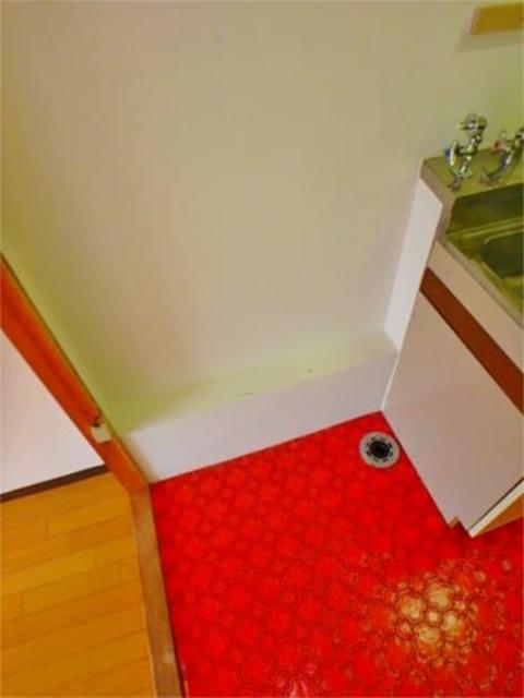 洗面設備　洗濯機置き場