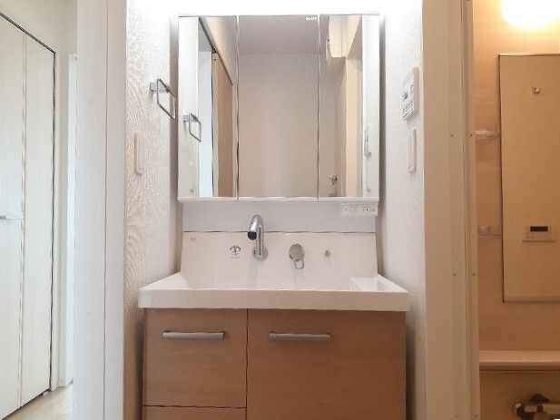 洗面設備　洗面所です