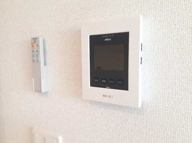 セキュリティ　モニター付きインターホンです
