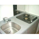 キッチン　退去前のため、他部屋の写真です。