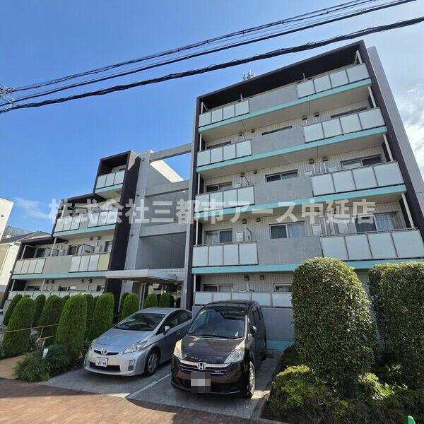 建物外観　アロッジオ　Ｋ　は三都市アース中延店へお任せください！　ご内