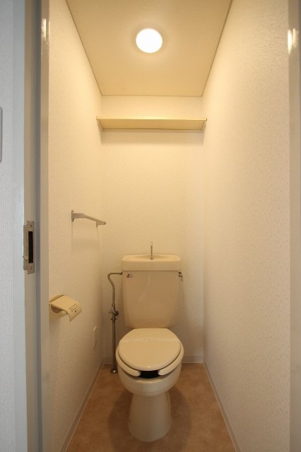 トイレ　同物件別号室の写真