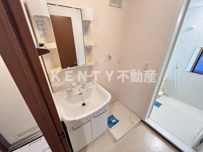 洗面設備　洗面所です