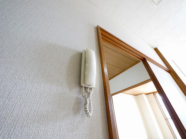 セキュリティ　インターホンです。