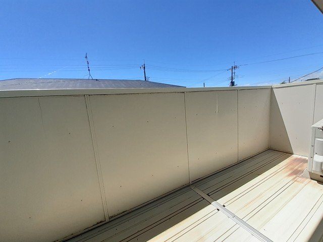 バルコニー　バルコニーがあります