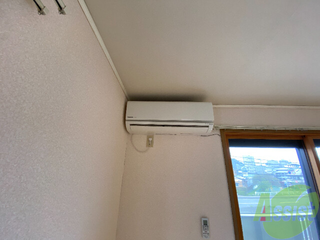 その他設備　エアコンが付いているので夏も冬も快適ですね～