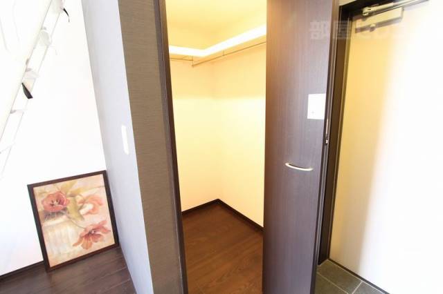 収納　モデルルームの写真です