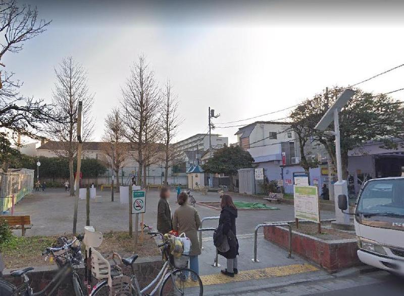 公園　足立一丁目児童遊園（公園）まで350m
