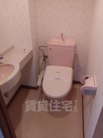 トイレ　同物件別部屋