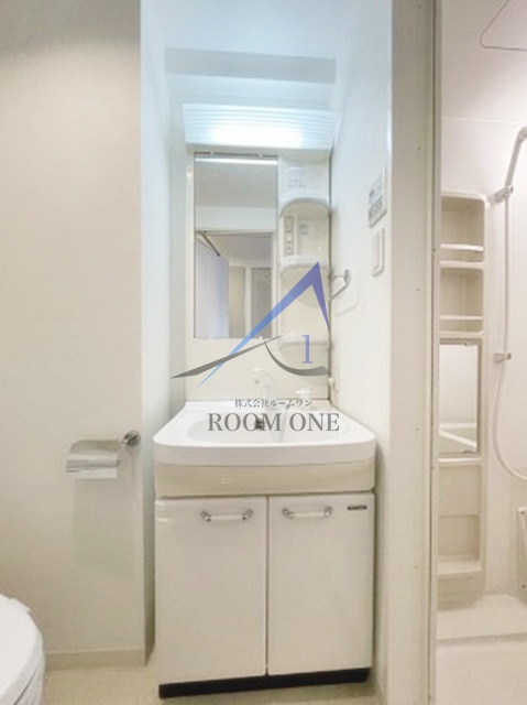 洗面設備　独立洗面台です。