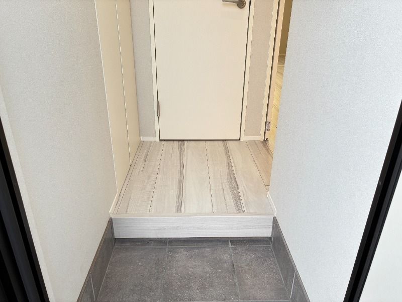 玄関　落ち着いた玄関です