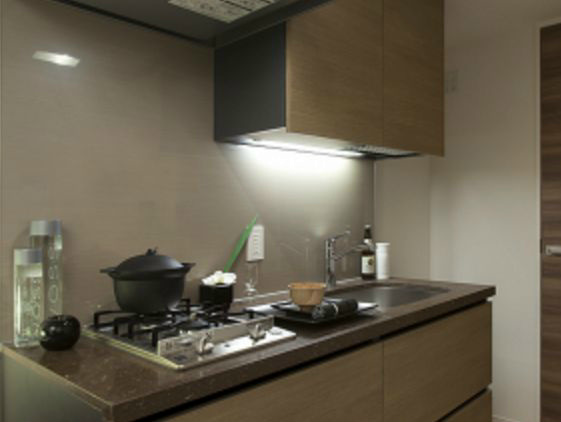 キッチン　小物はついておりません