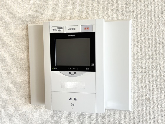 セキュリティ　モニター付きインターホン