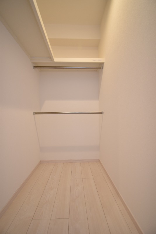 収納　ウォークインクローゼット