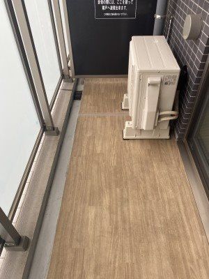 バルコニー　別部屋参考写真となります。