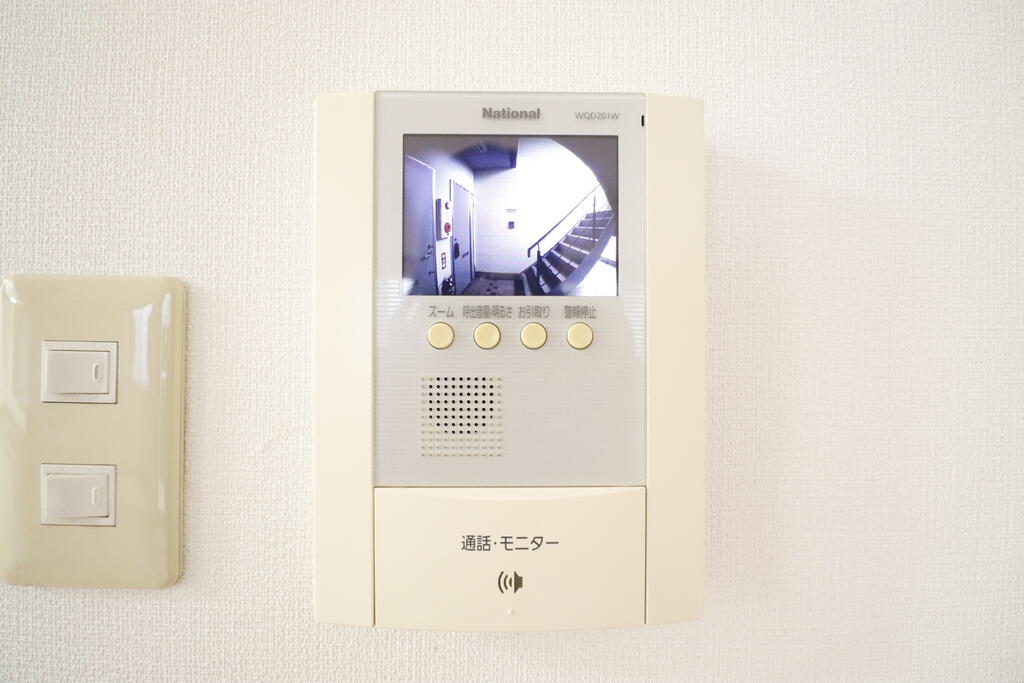 セキュリティ　安心のモニター付きインターホンです♪