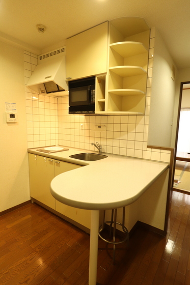 キッチン　※別号室の写真です。