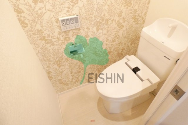 トイレ　清潔感のあるトイレです。