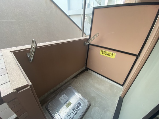 バルコニー　※別部屋の写真です