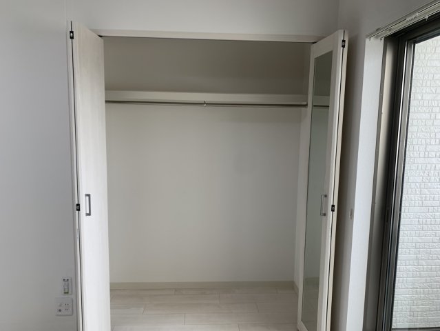 収納　写真は同物件、別部屋のものです。