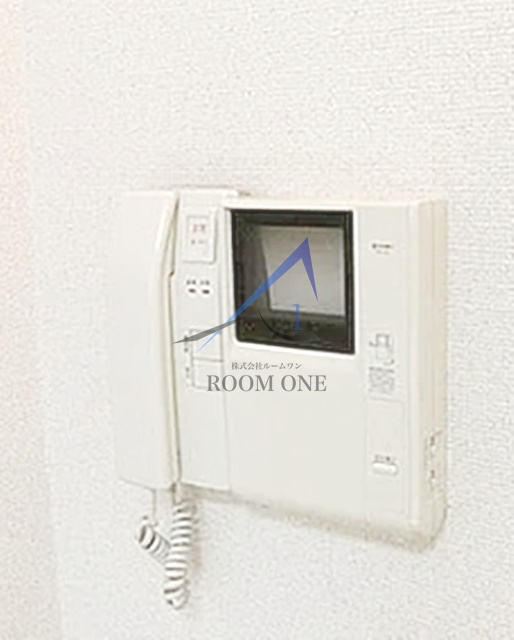 セキュリティ　モニター付きインターホンです。