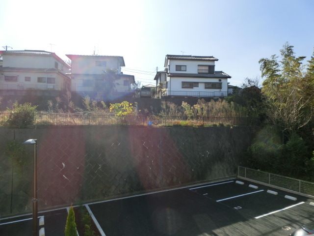 眺望　２階からの眺望。