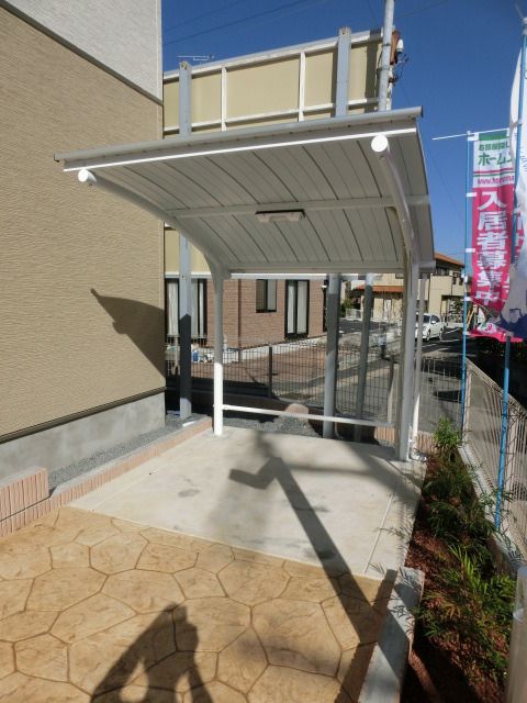 その他共有部分　屋根付きの駐輪場