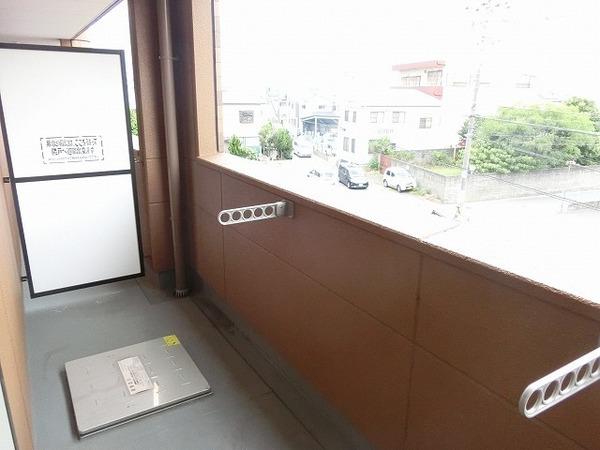 バルコニー　日当たり良好！
