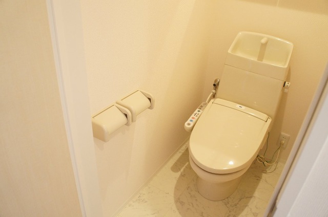 トイレ　ウォシュレットトイレ付きです。
