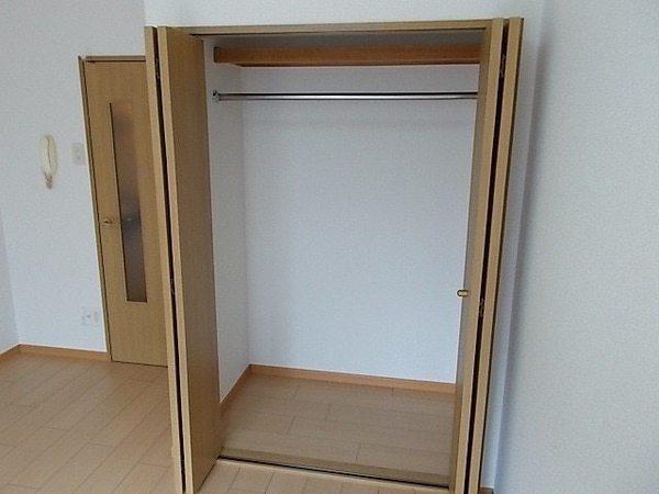 収納　クローゼット！