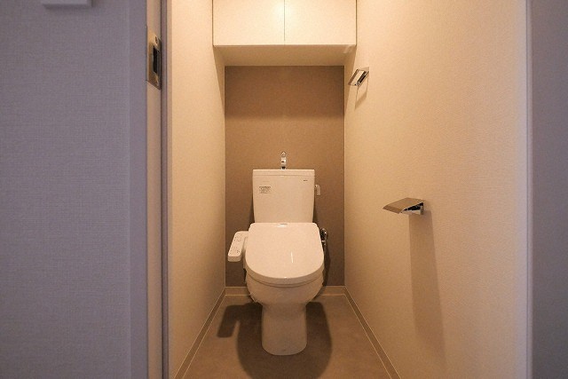 トイレ　ゆったりとした空間のトイレです