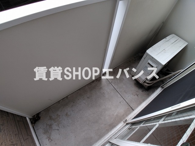 バルコニー　広々としたバルコニーです