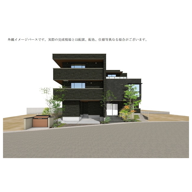 建物外観　積水ハウスのシャーメゾン♪