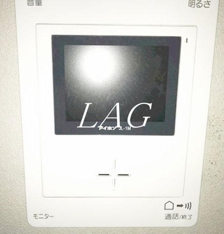 セキュリティ　モニター付きインターフォンです。