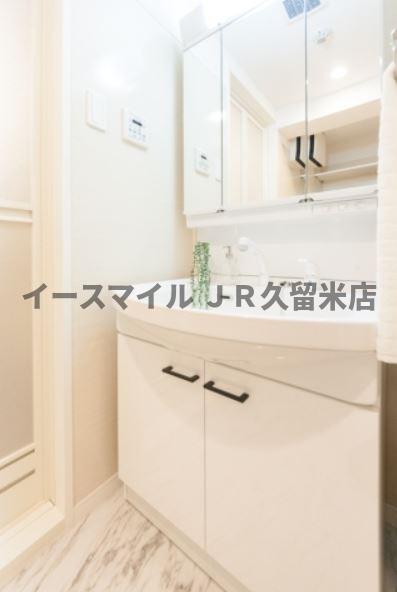 洗面設備　忙しい朝には欠かせない洗面所です※イメージ図