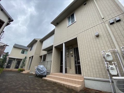 建物外観　モニター付きインターホン完備☆